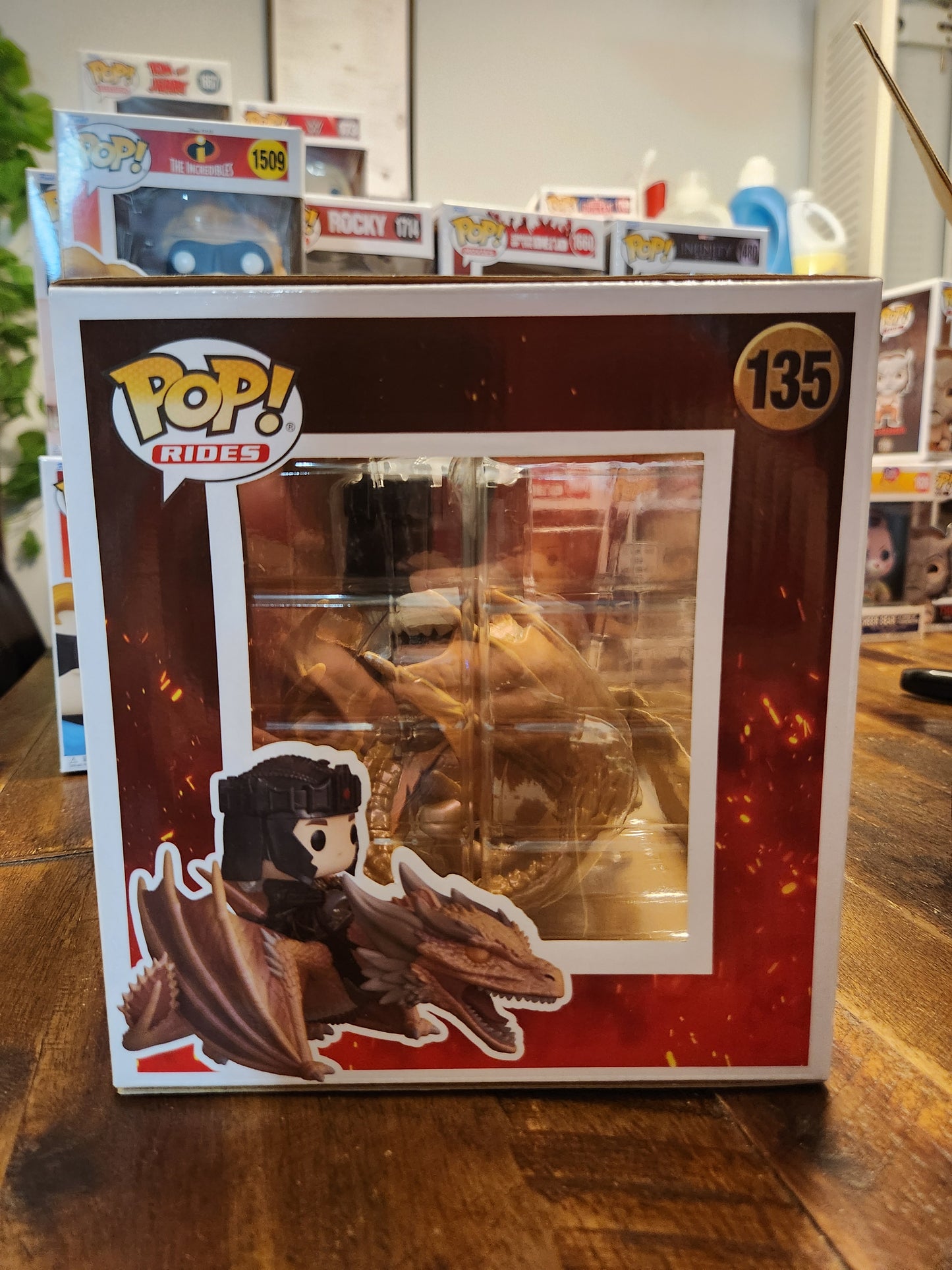 Funko Pop! Rides House of the Dragon Aegon Targaryen with Sunfyre