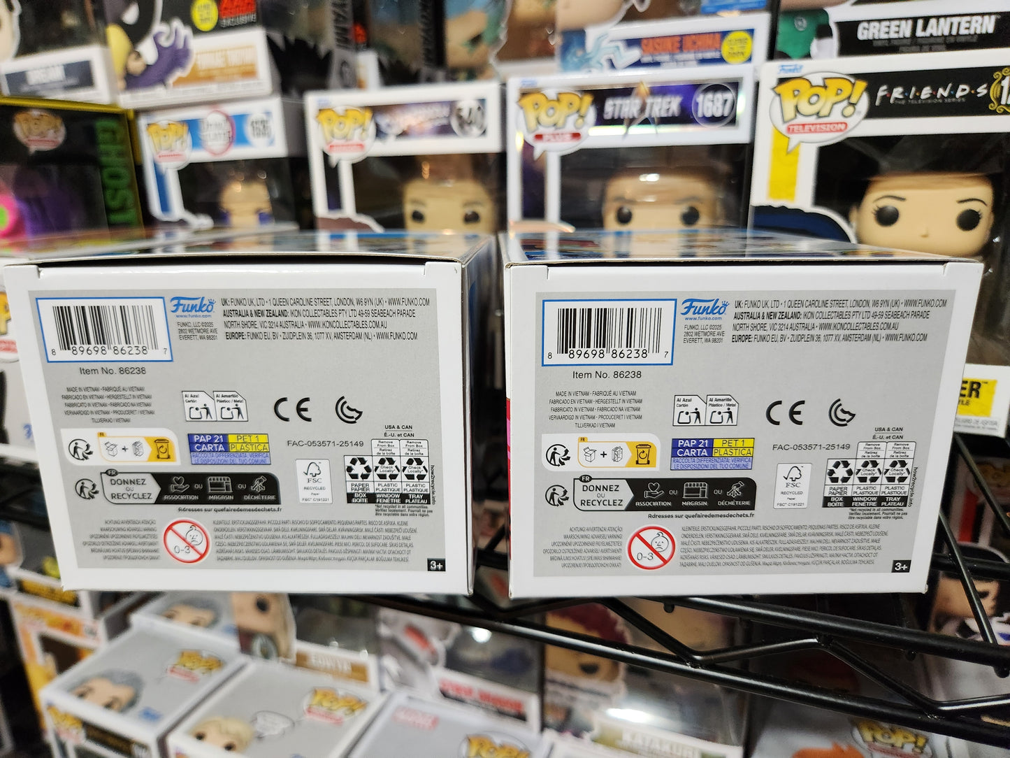 Funko Pop! X-men 97 Jubilee Chase And Common Set
