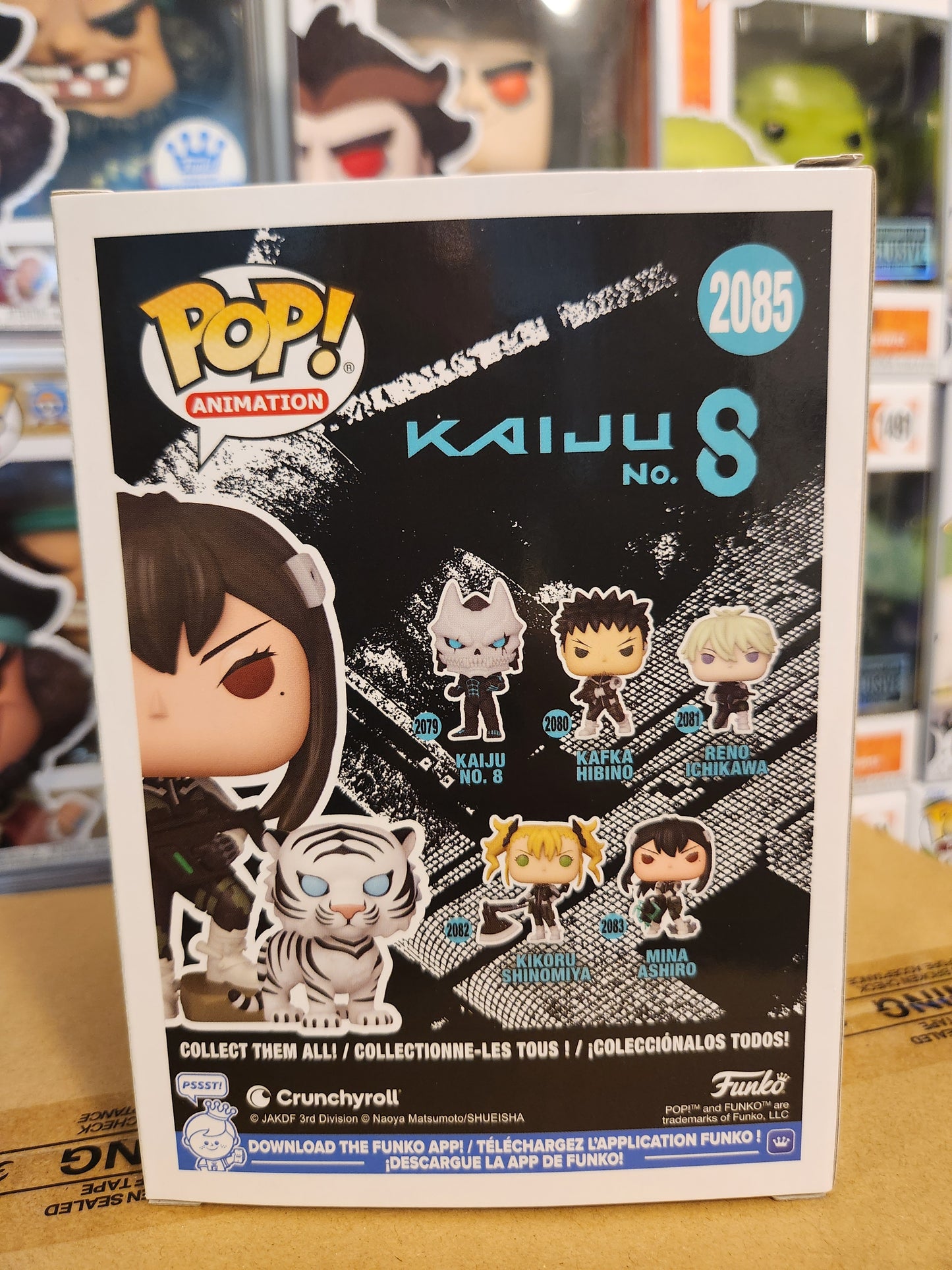 Funko Pop! Kaiju No. 8 Mina Ashiro and Bakko Exclusive