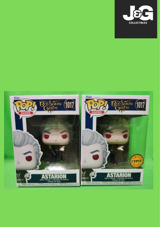 Funko Pop! Baldur's Gate 3 Astarion Chase and Common Set