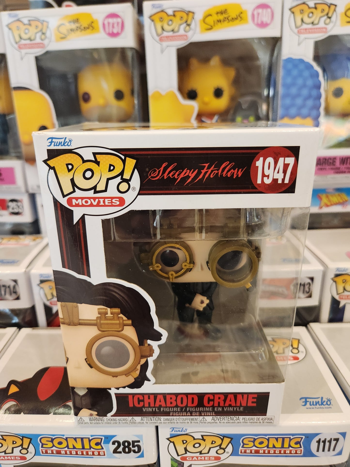 Funko Pop! Sleepy Hollow Ichabod Crane