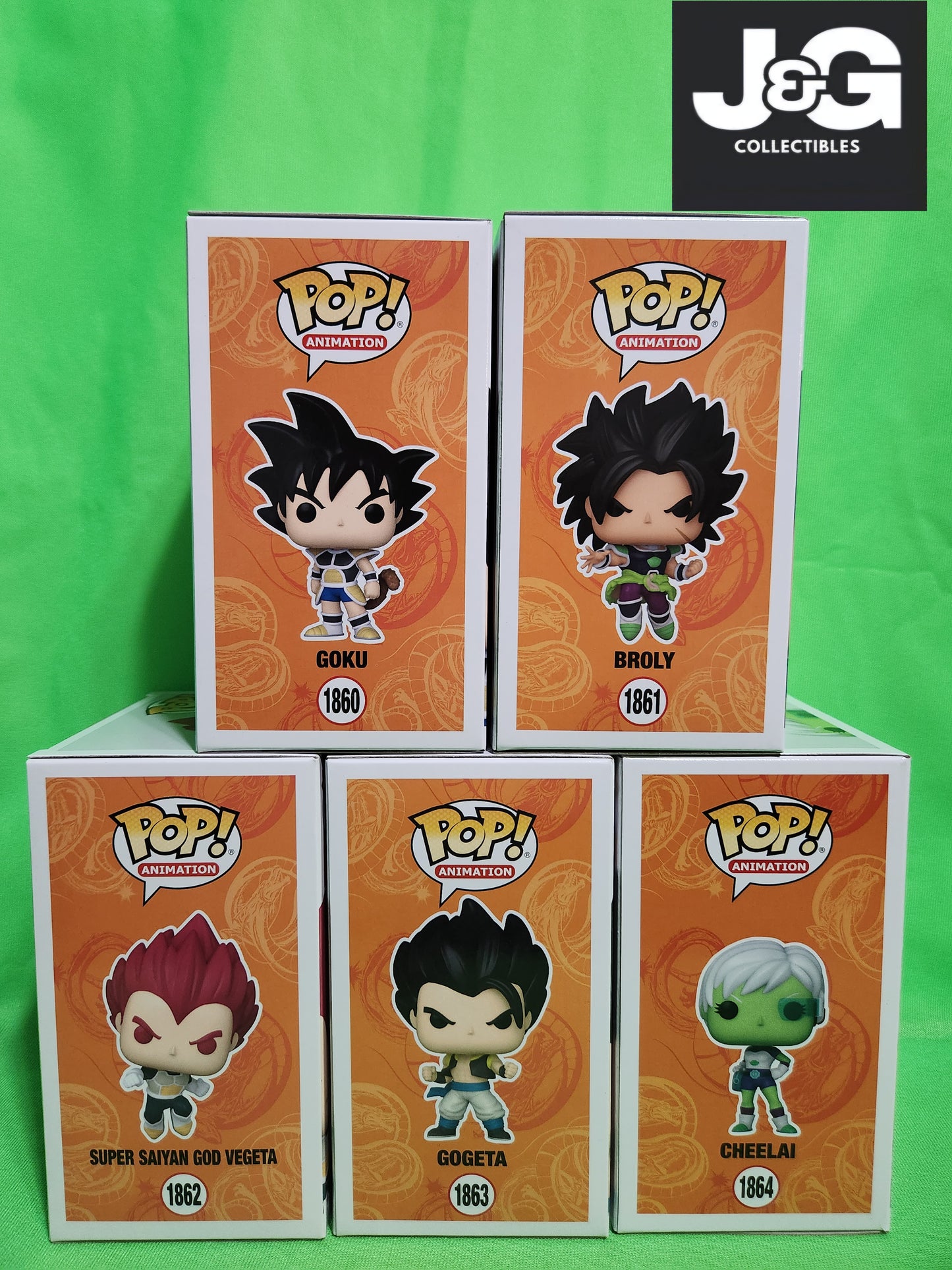 Funko Pop! Dragon Ball Super Broly Set of 5 Pops