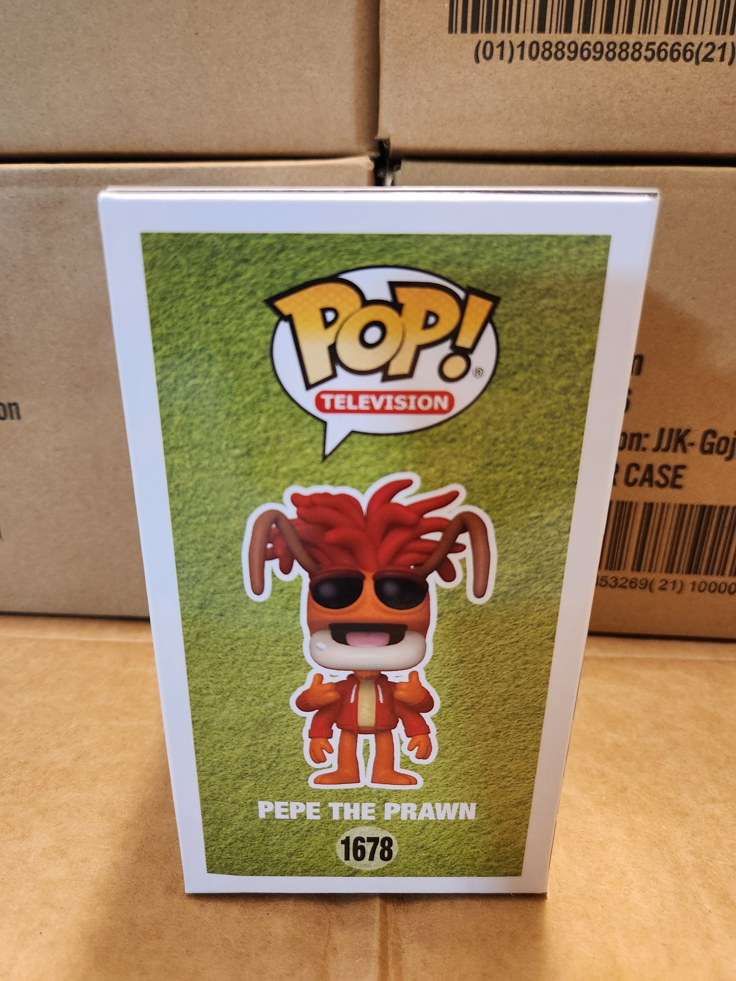 Funko Pop! Disney Pepe the Prawn Flocked Exclusive