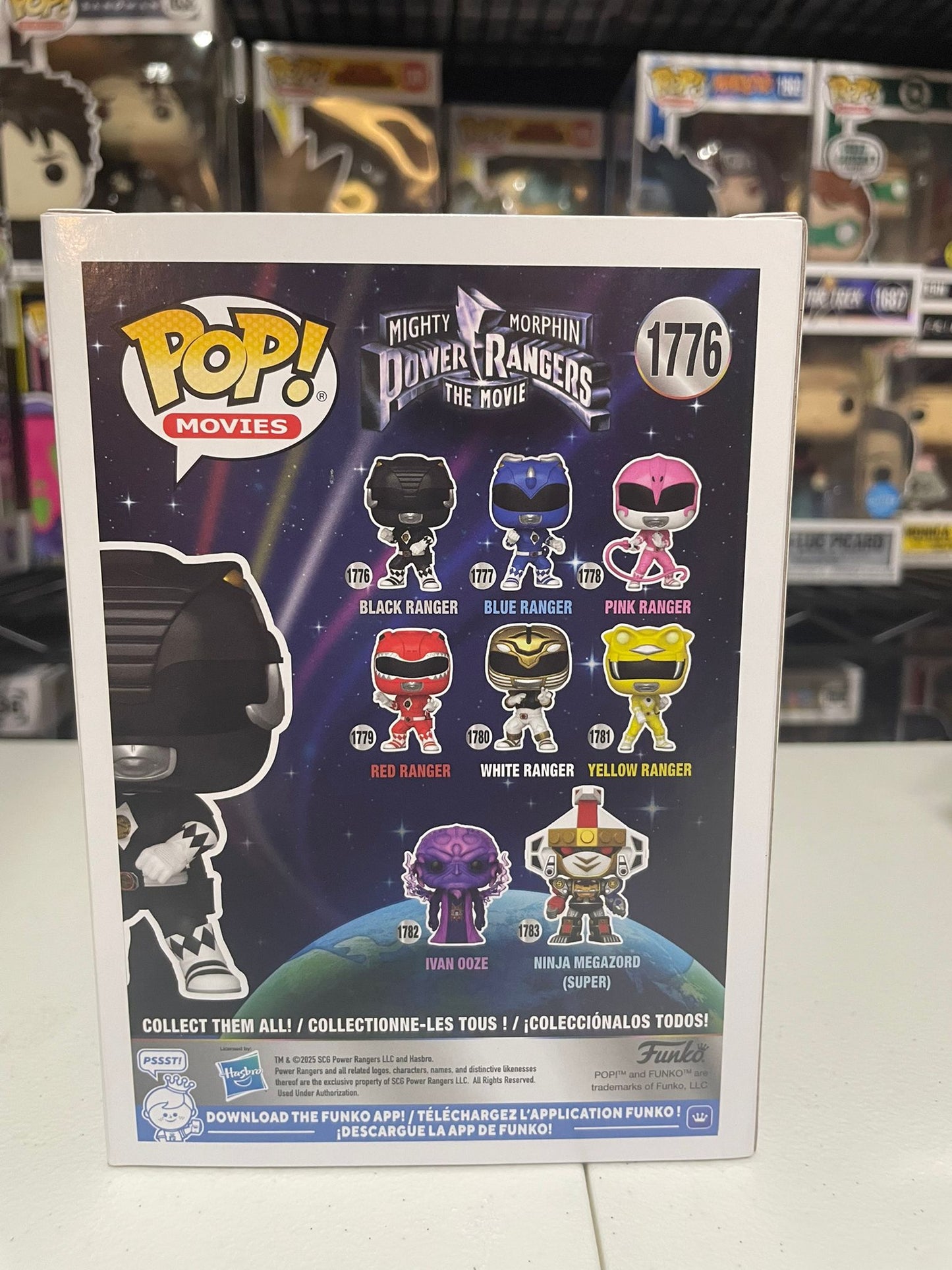 Funko Pop! Power Rangers Black Ranger