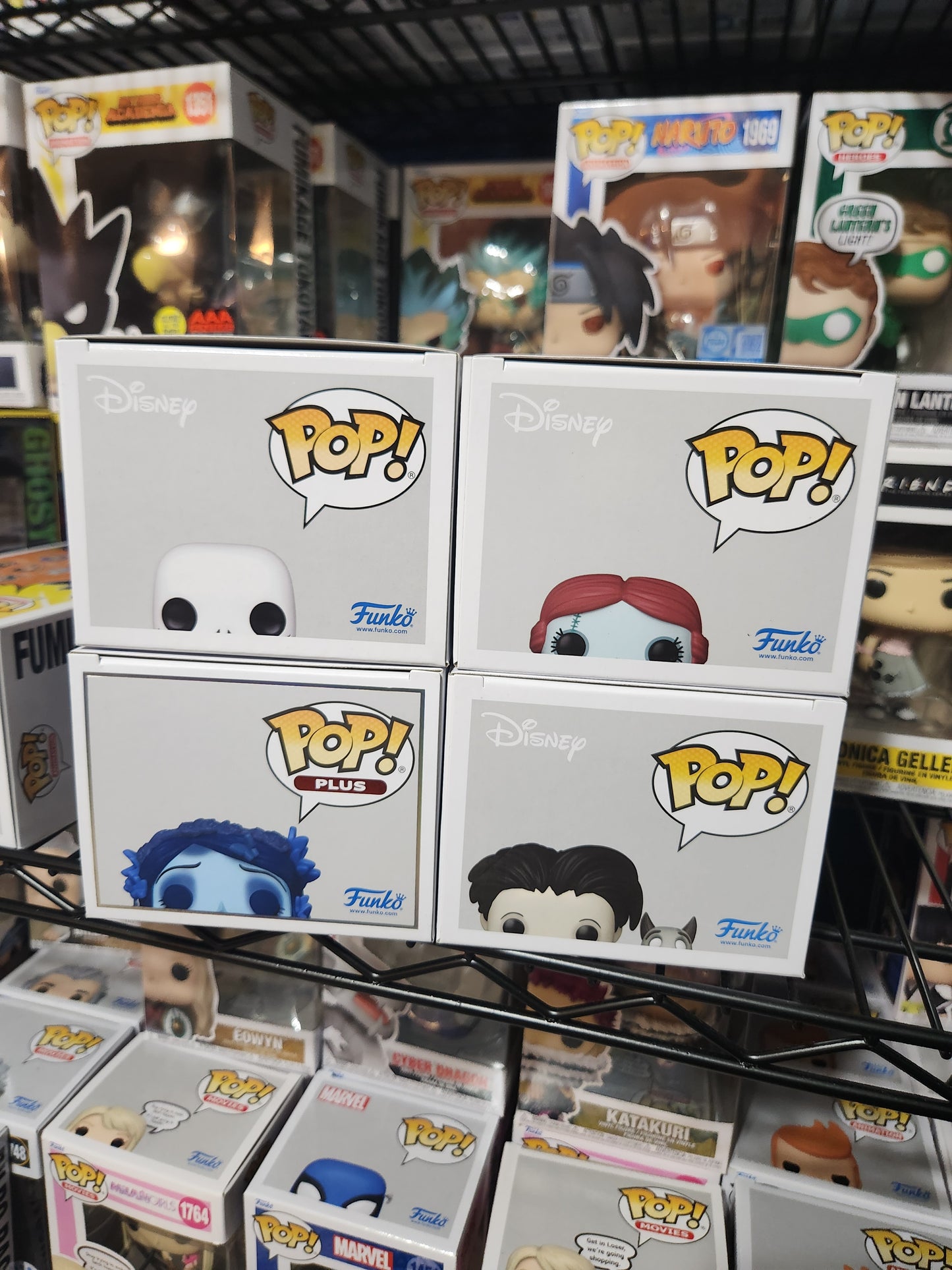 Funko Pop! Disney Tim Burton Funko Pop Set Of 4 Pops