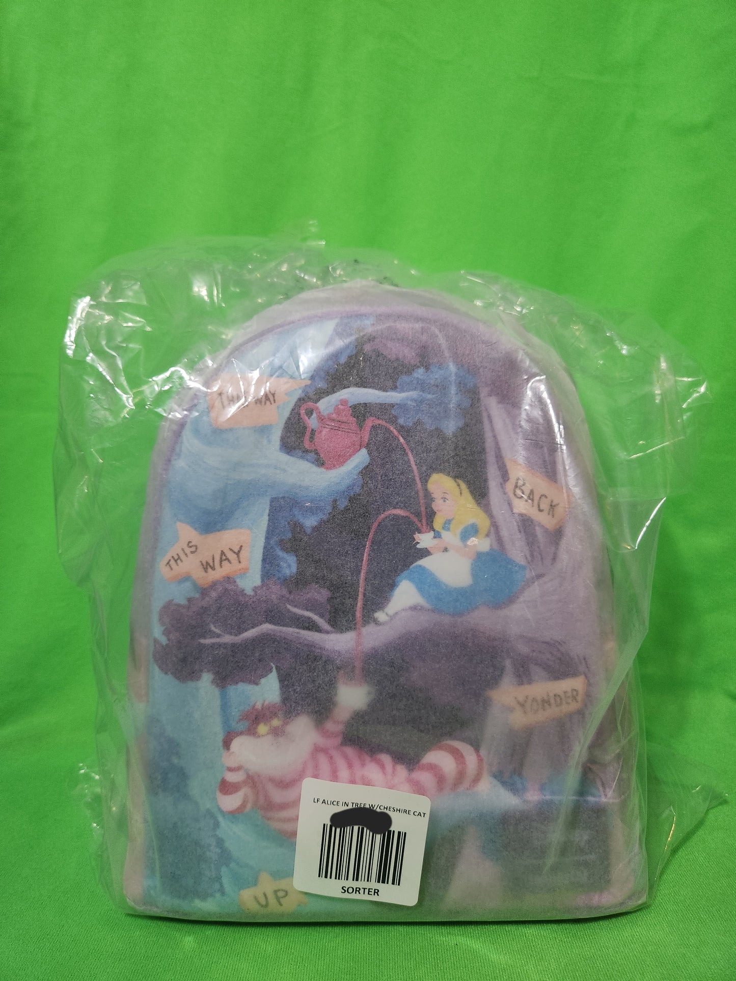 Loungefly Disney Alice In Wonderland Alice and Cheshire Cat Mini Backpack