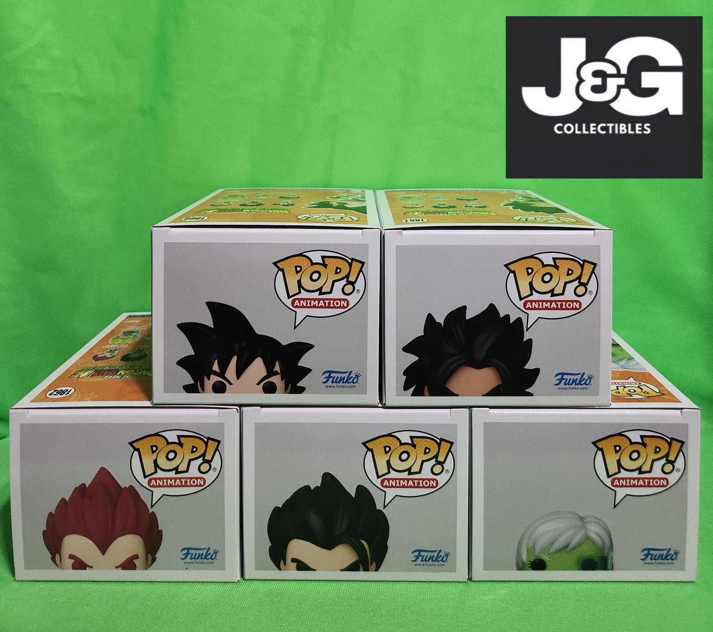 Funko Pop! Dragon Ball Super Broly Set of 5 Pops