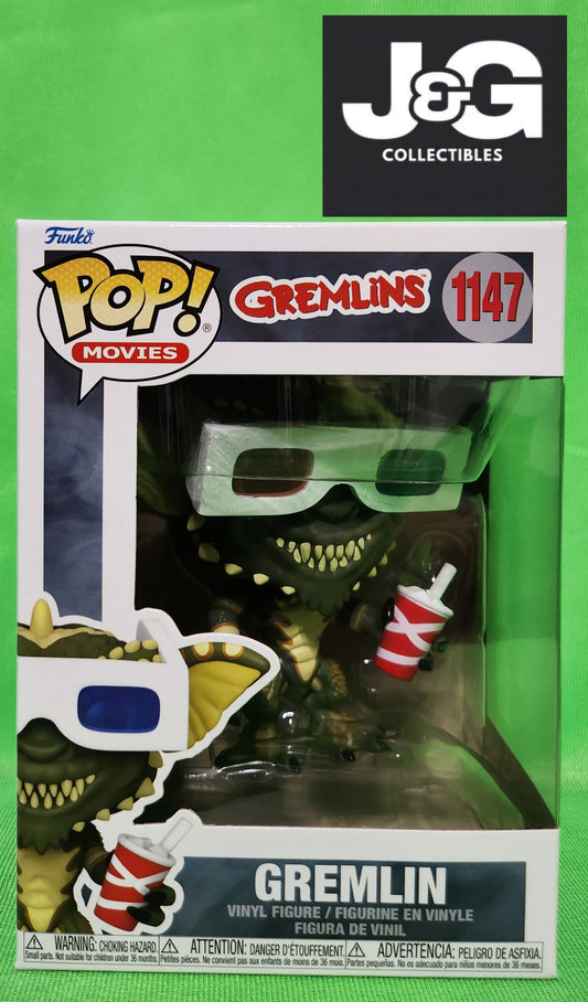 Funko Pop! Gremlins Gremlin with 3D Glasses and Soda Pop