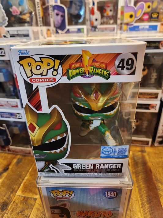 Funko Pop! Power Rangers Green Ranger Exclusive