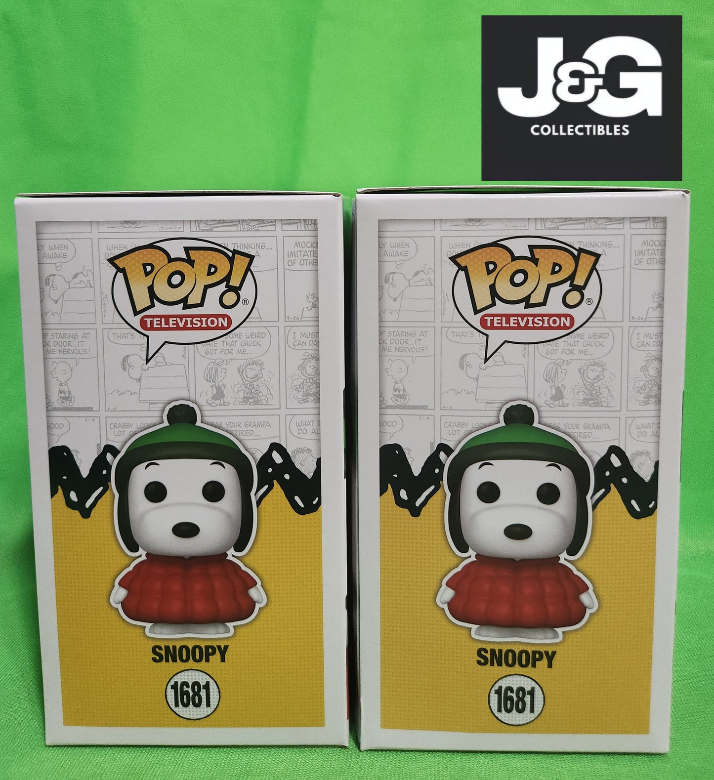 Funko Pop! Peanuts Snoopy Chase And Common Set