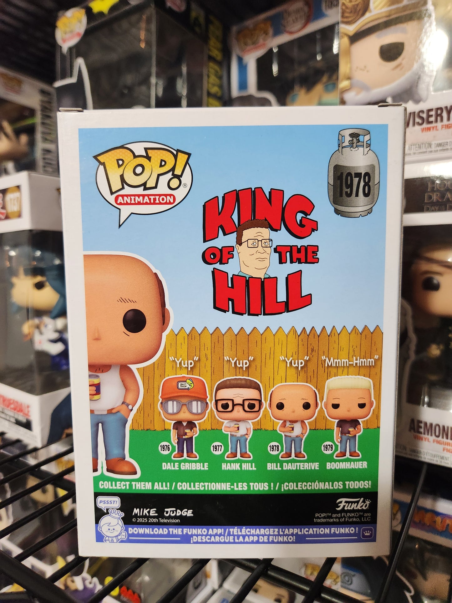 Funko Pop! King of the Hill Bill Dauterive