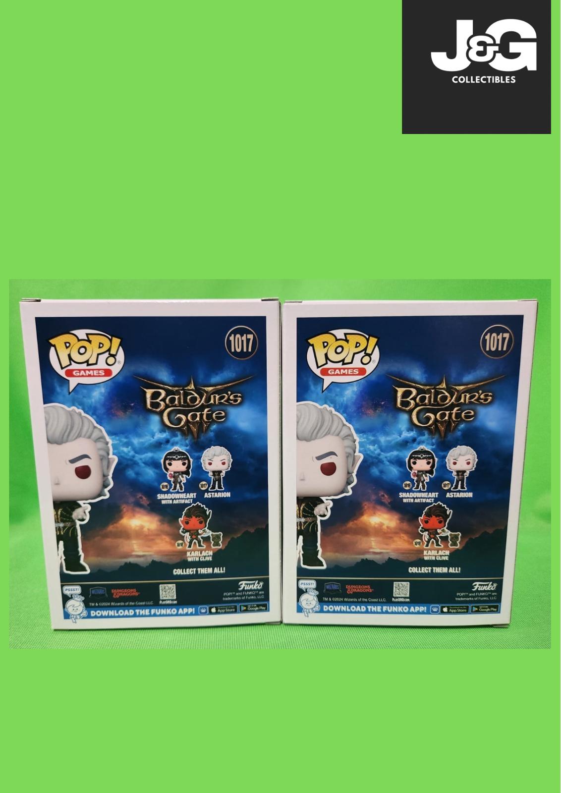 Funko Pop! Baldur's Gate 3 Astarion Chase and Common Set