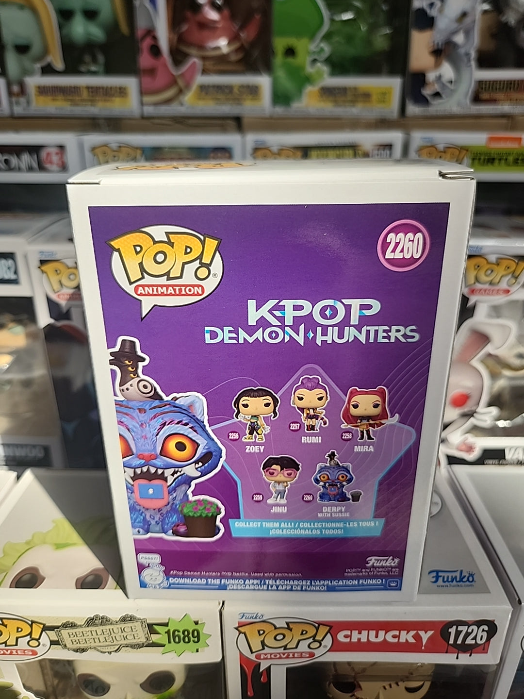 Funko Pop! Kpop Demon Hunters Derpy Glow