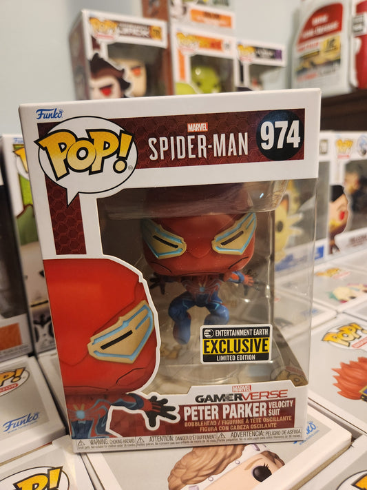 Funko Pop! Marvel Peter Parker Velocity Suit Exclusive