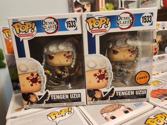 Funko Pop! Demon Slayer Tengen Uzui Chase and Common Bundle