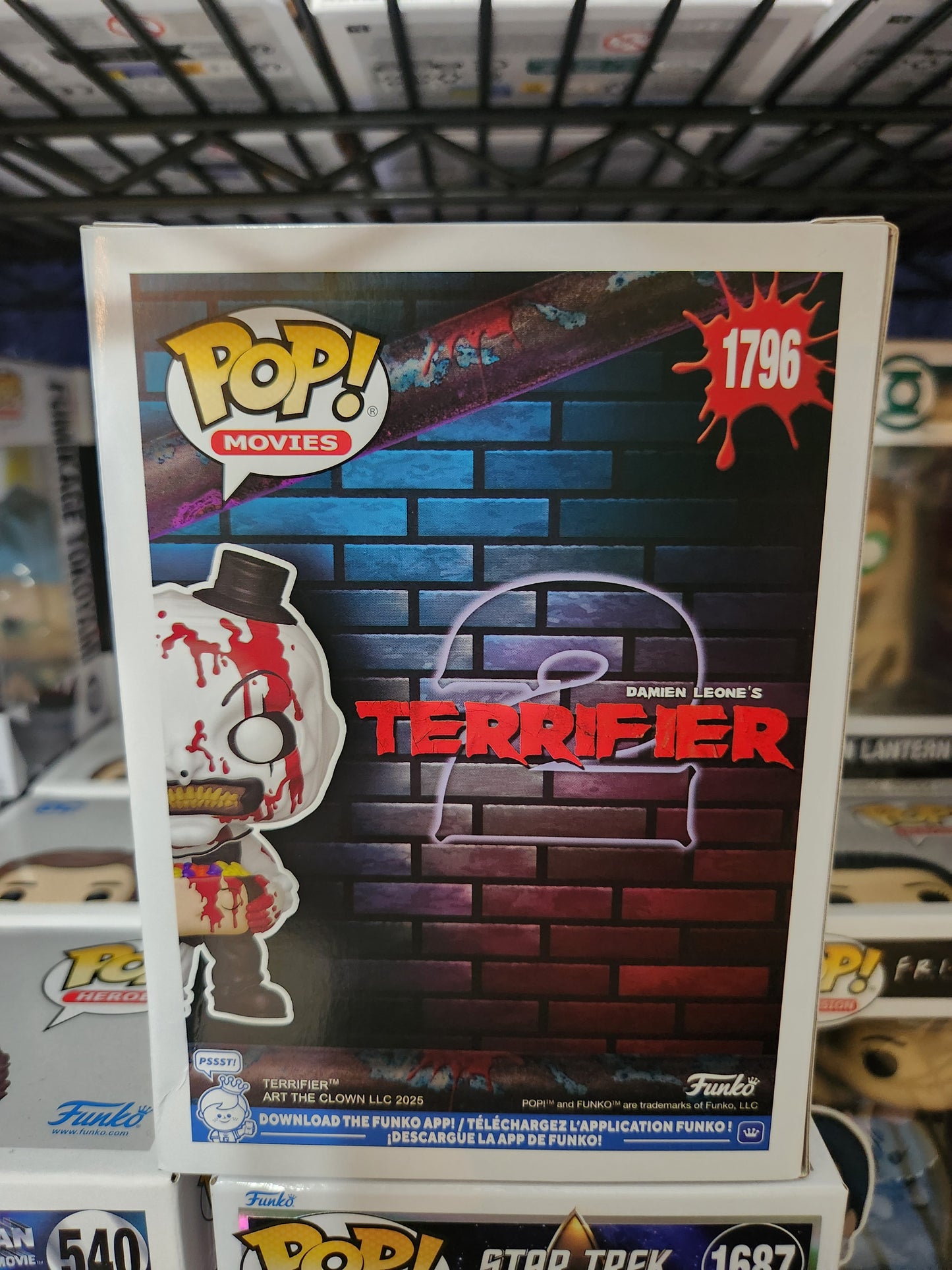 Funko Pop! Terrifier Art the Clown (Candy Bowl Head)