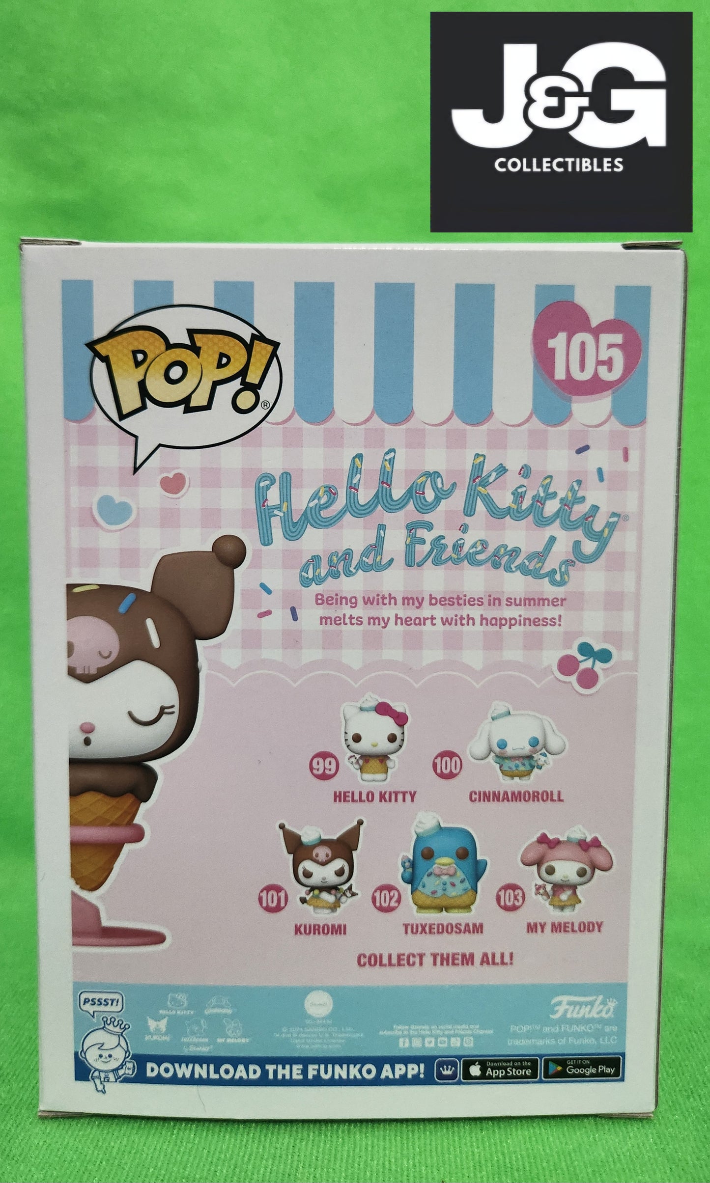 Funko Pop! Ssnrio Kuromi Ice Cream Exclusive