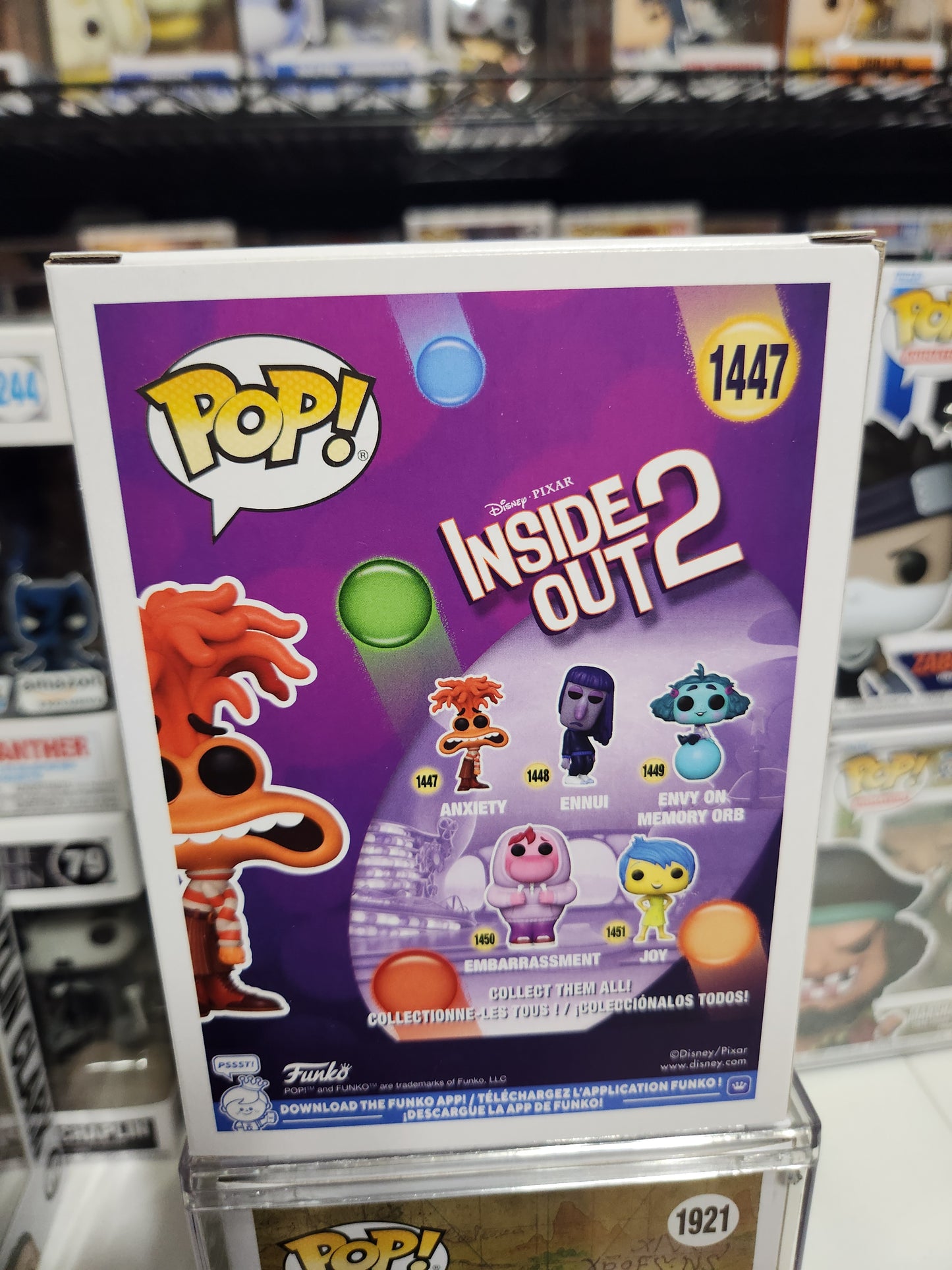 Funko Pop! Pixar Inside Out 2 Anxiety