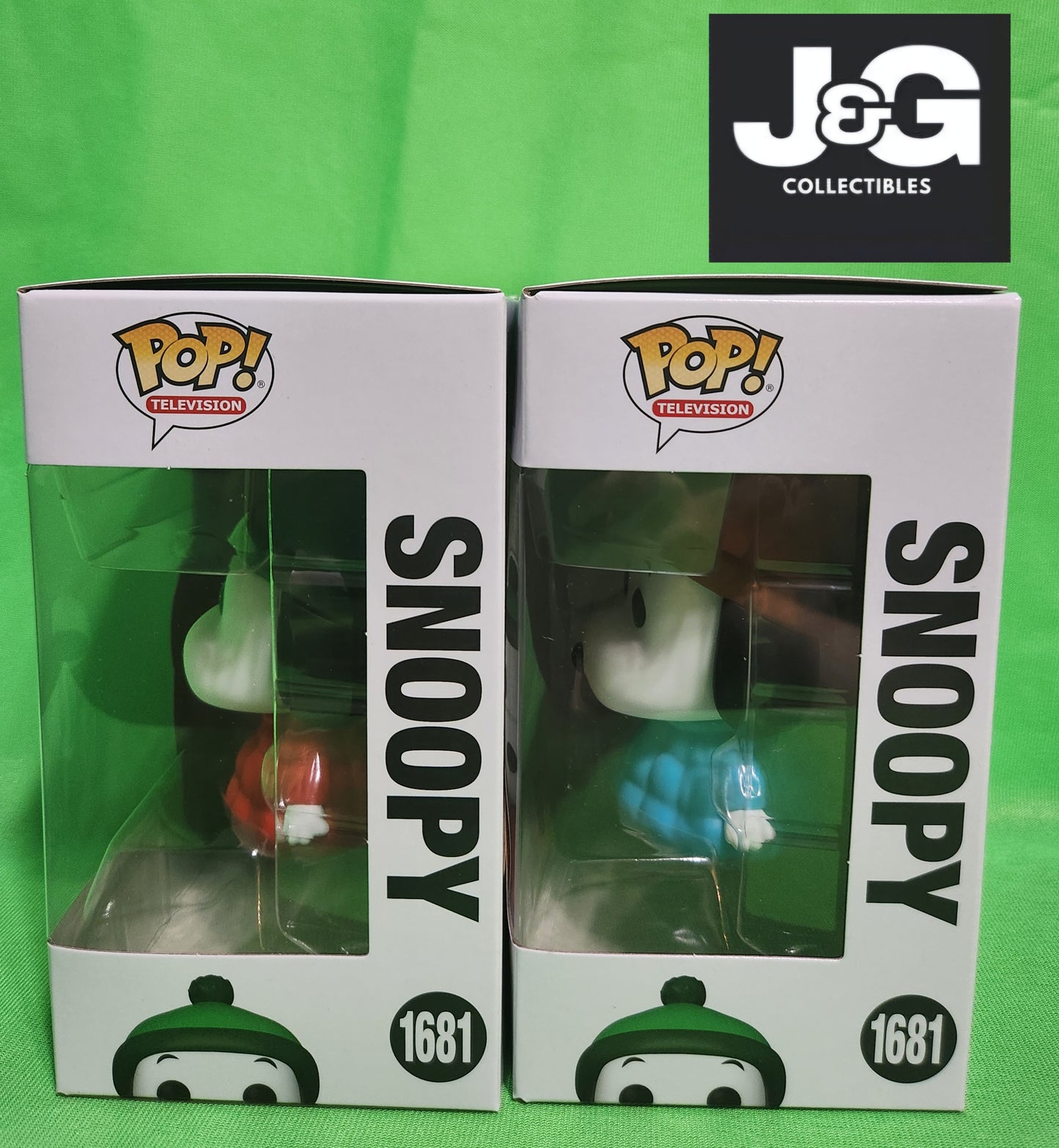 Funko Pop! Peanuts Snoopy Chase And Common Set