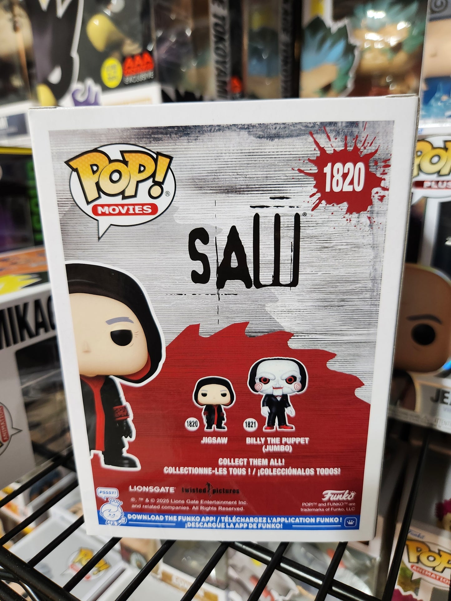 Funko Pop! Saw Jigsaw Killer Common