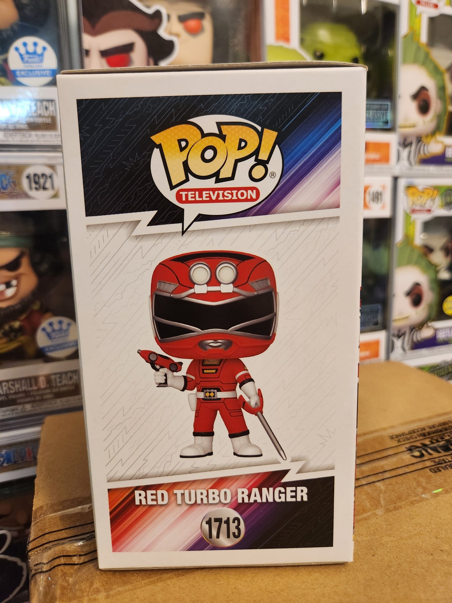 Funko Pop! Power Rangers Red Turbo Ranger