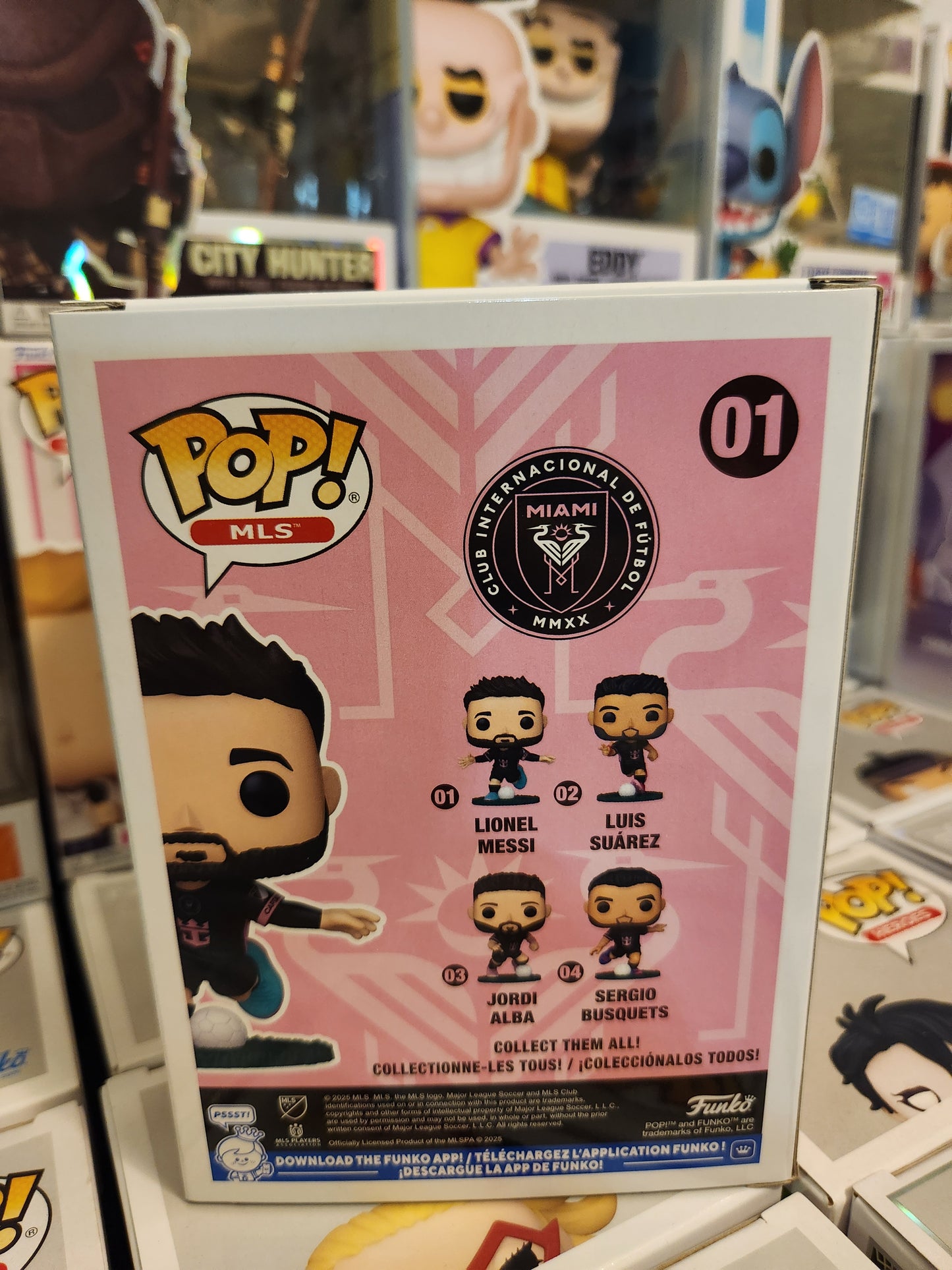 Funko Pop! MLS Lionel Messi