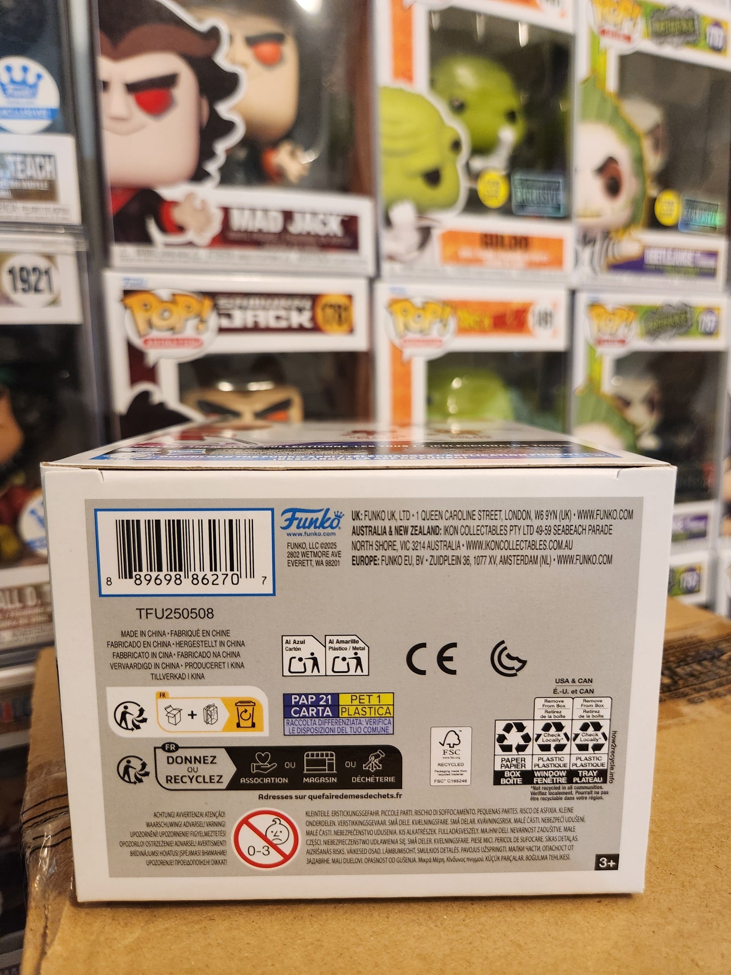 Funko Pop! Power Rangers Red Turbo Ranger